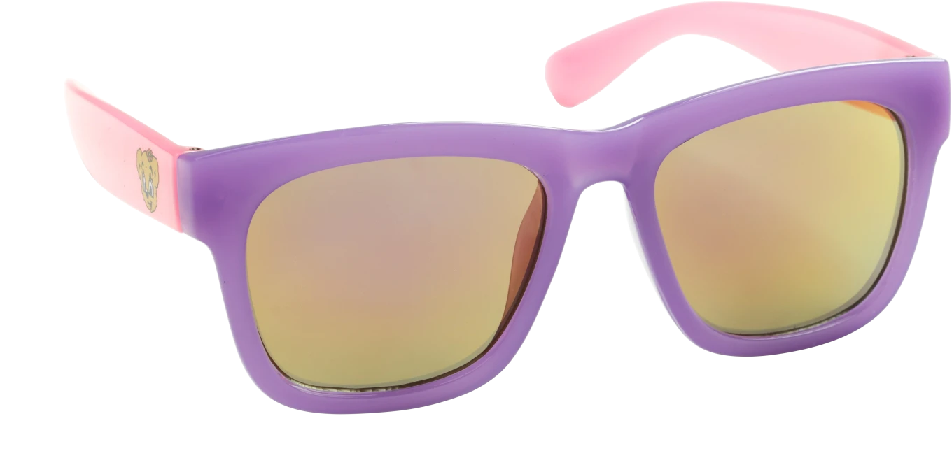 Haga Eyewear Bamse Barnsolglasögon Nallemaja Rosa/Lila Haga Optik, Bamse