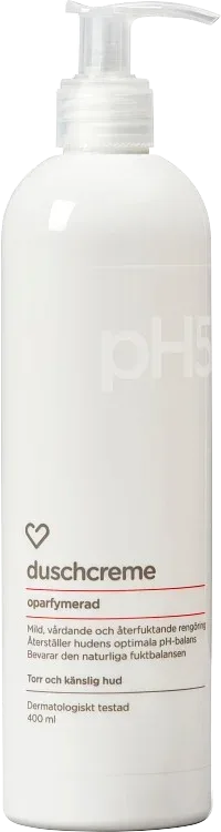 Hjärtats pH5 Duschcreme Oparfymerad 400ml Hjärtats