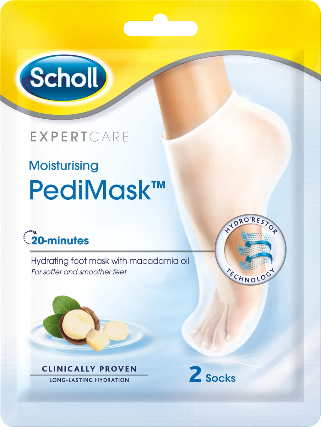 Scholl Moisturizing Pedi Mask 1 par Scholl