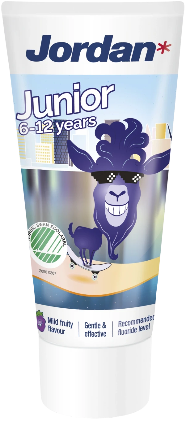 Jordan Junior Tandkräm 6-12år 50ml Jordan