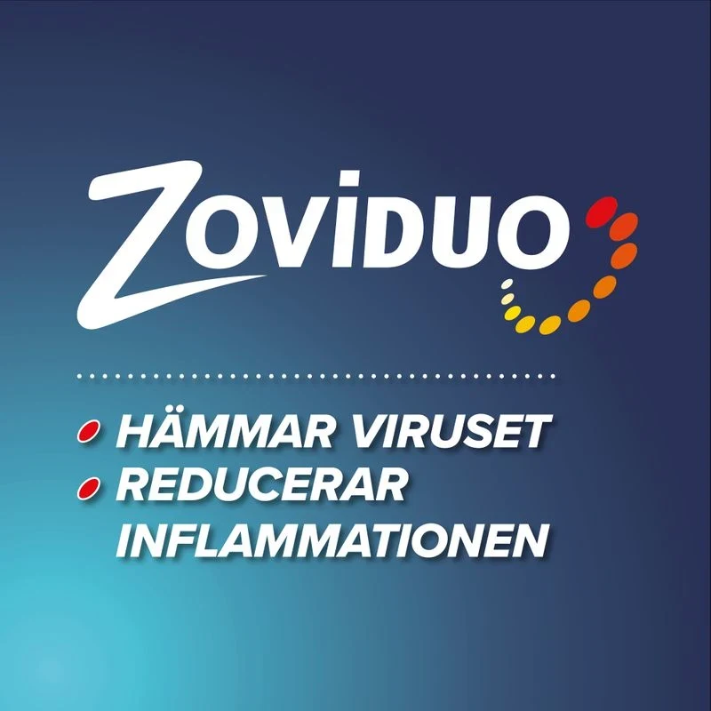 Zoviduo kräm 50 mg/g + 10 mg/g 2 g Zoviduo