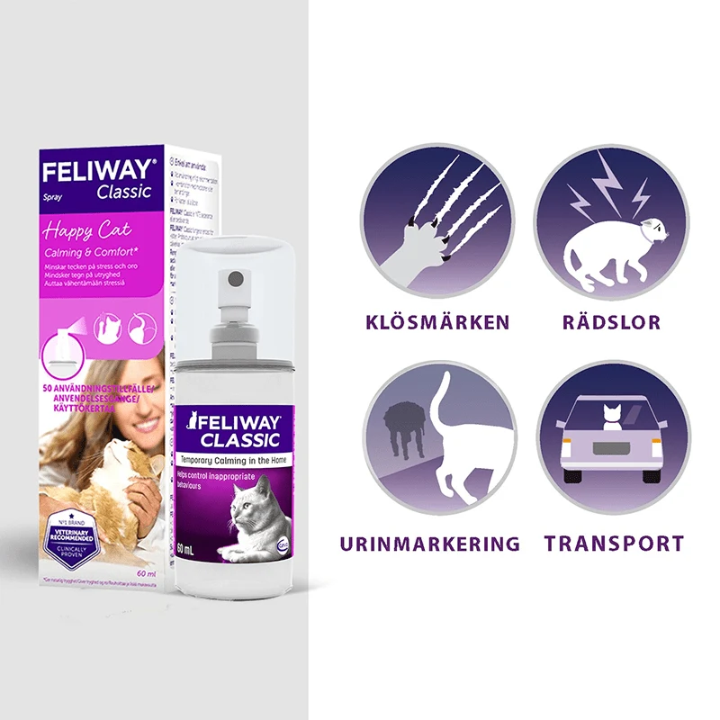 Feliway Classic Spray 60 ml för katt Feliway