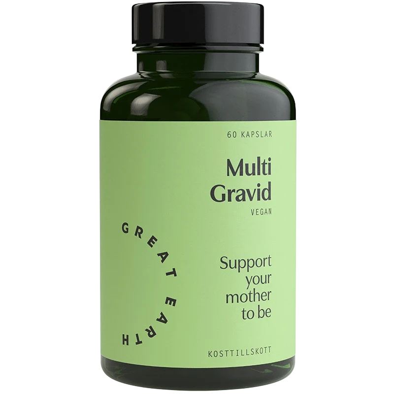 Great Earth Multi Gravid 60 kapslar Great Earth