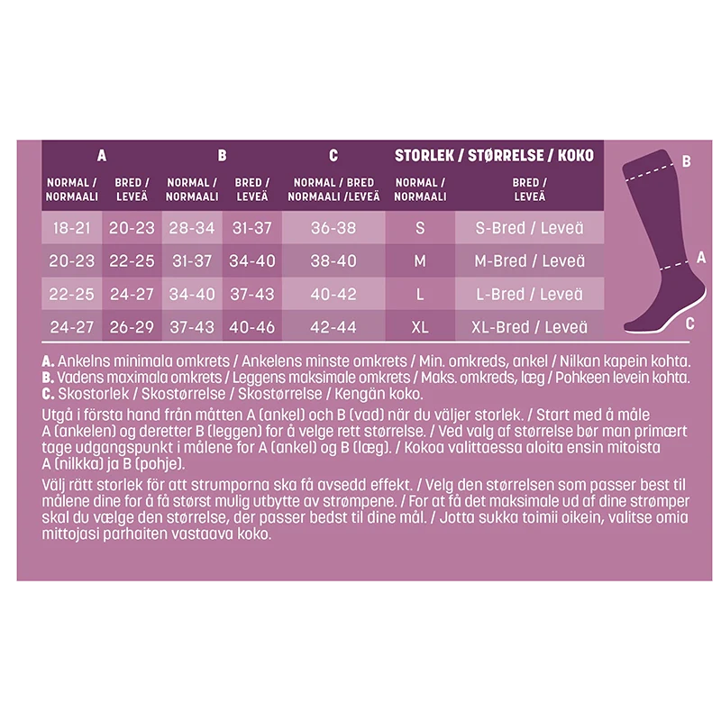 Mabs Nylon Knee Tan 1 par XL Mabs