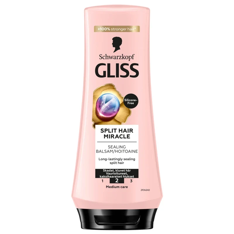 Schwarzkopf Gliss Split Hair Miracle Sealing Conditioner for Damaged Hair & Split Hair 200 ml Schwarzkopf
