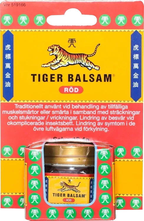 Tiger Balsam Röd Salva Burk 19,4 g Tiger Balsam