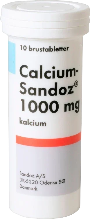 Calcium-Sandoz brustablett 1000 mg 20 st Sandoz