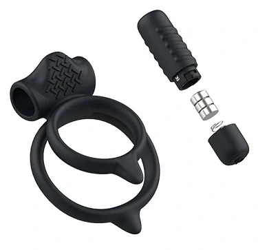 B Swish Bcharmed Basic Plus Black Vibrerande Penisring B Swish