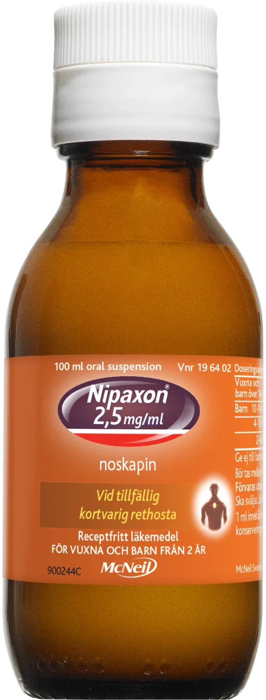 Nipaxon oral suspension 2,5 mg/ml 100 ml Nipaxon