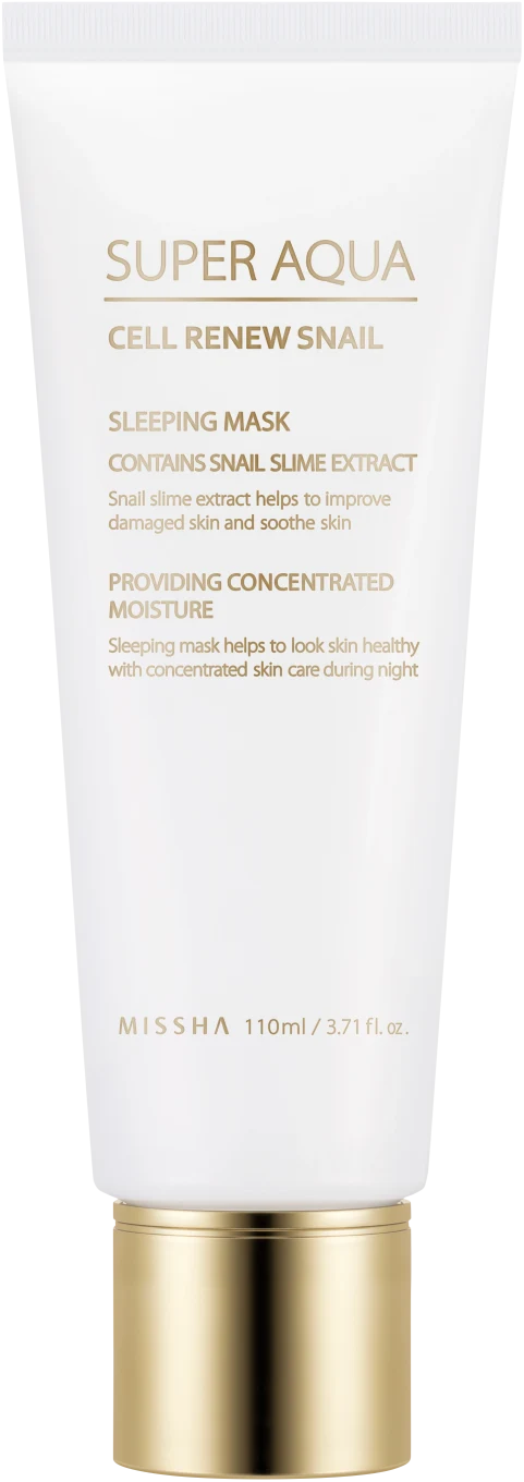 Missha Super Aqua Cell Renew Snail Sleeping Mask 110 ml Missha
