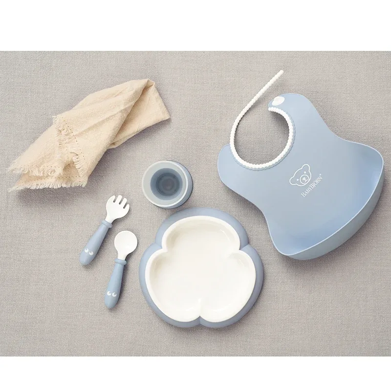 BabyBjörn Middagsset Blekblå BabyBjörn