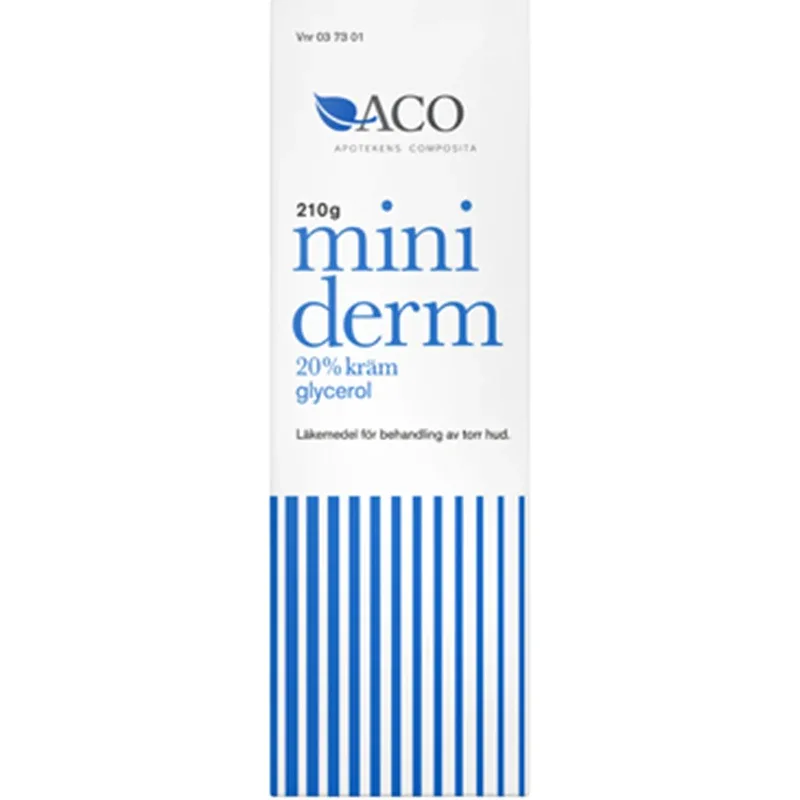 Miniderm Kräm 20% Tub 210g Miniderm