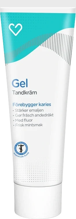 Hjärtats Tandkräm Gel 75 ml Hjärtats