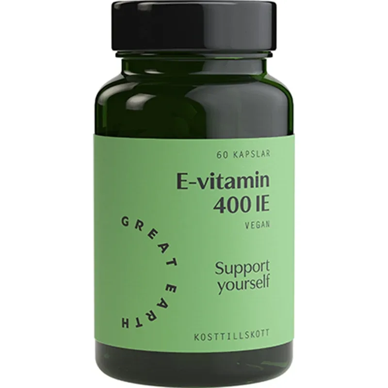 Great Earth E-Vitamin 60 kapslar Great Earth