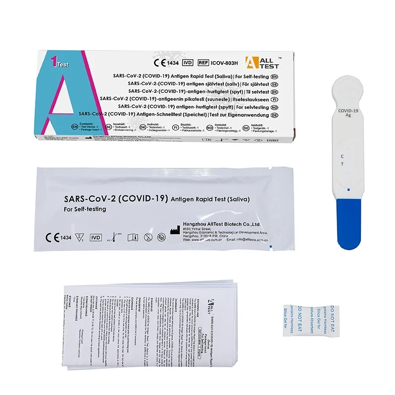 AllTest Antigen Saliv Självtest SARS-CoV-2-COVID-19 1-pack Alltest