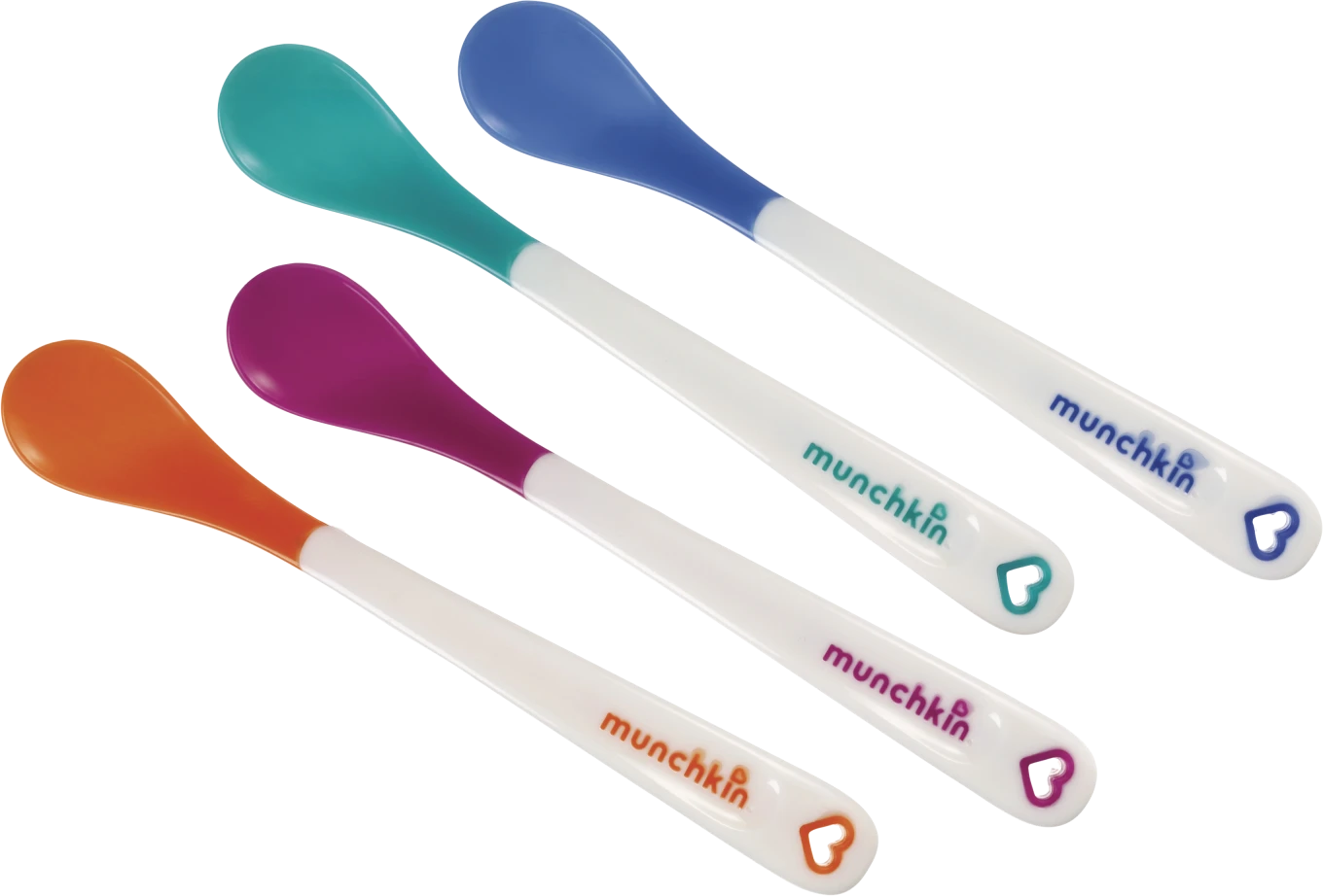 Munchkin White Hot Safety Spoons Barnsked 4-pack Munchkin