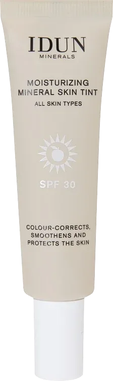 IDUN Minerals Moisturizing Mineral Skin Tint SPF 30, 27 ml Vasastan Tan/Deep IDUN Minerals