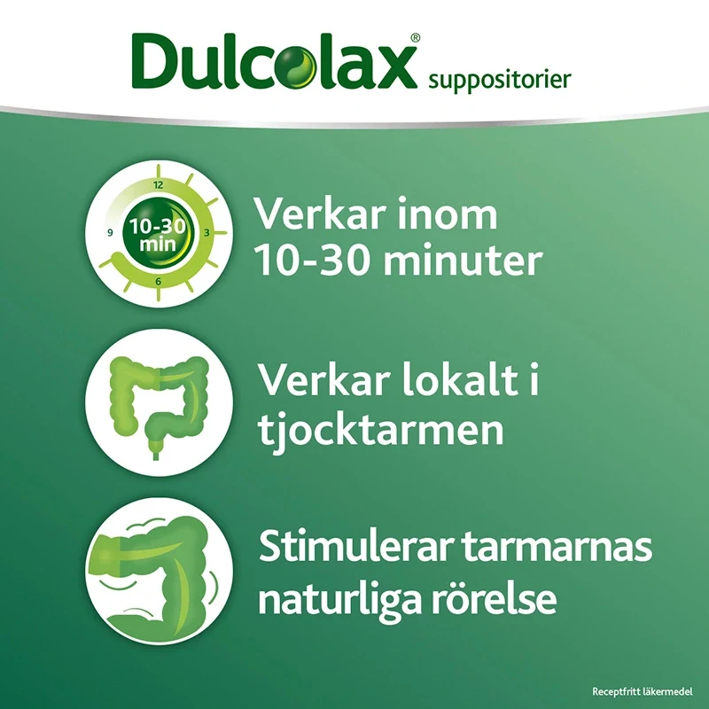 Dulcolax suppositorium 10 mg 6 st Dulcolax