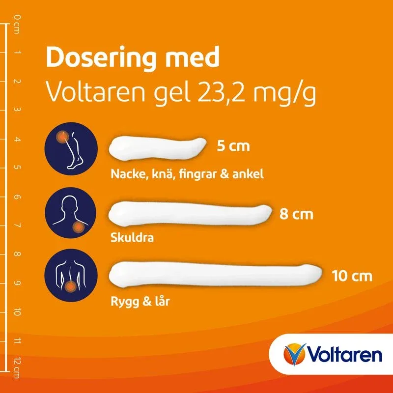 Voltaren gel 23,2 mg/g 100 g Voltaren