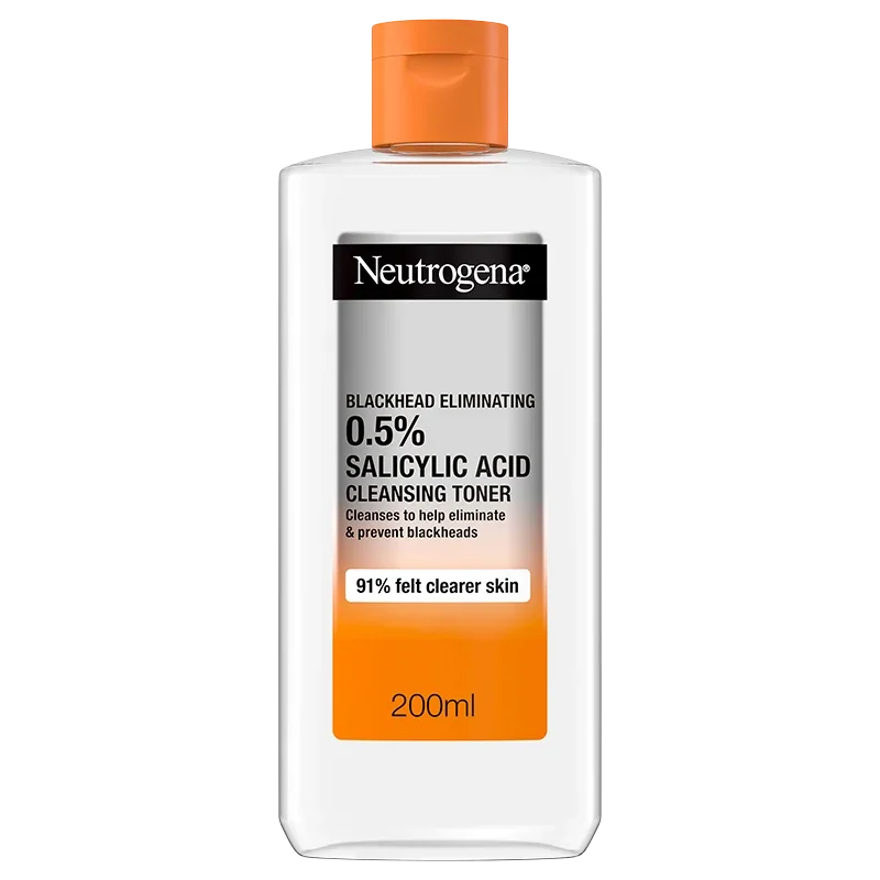 Neutrogena Blackhead Eliminating 0.5 % Salicylic Acid Cleansing Toner 200 ml Neutrogena