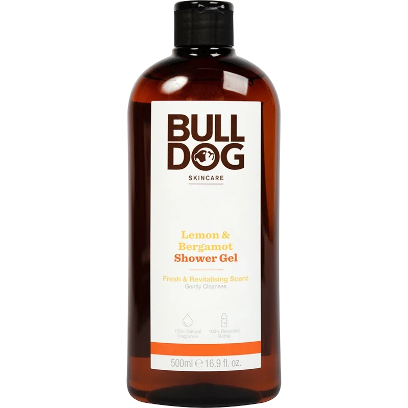 Bulldog Lemon & Bergamot Shower Gel 500ml Bulldog