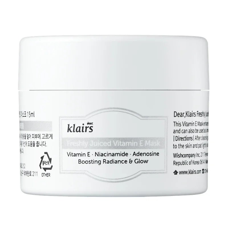 Klairs Freshly Juiced Vitamin E Mask 15 ml Klairs