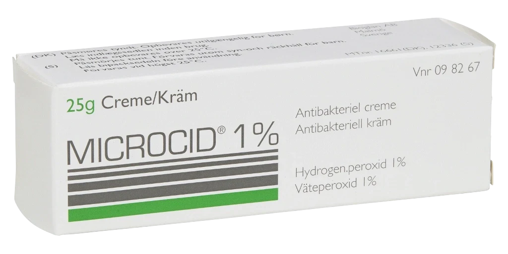 Microcid kräm 1% 25 g Microcid