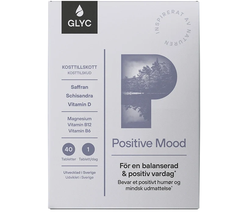 GLYC Positive Mood 40 tabletter Glyc
