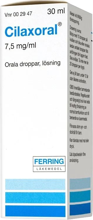 Cilaxoral orala droppar 7,5 mg/ml 30 ml Cilaxoral