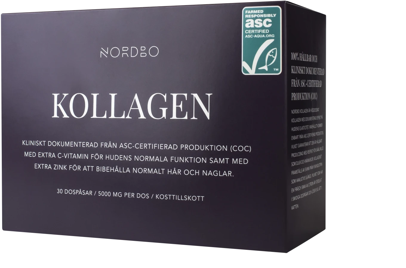 Nordbo Kollagen ASC 180 g 30 doser Nordbo
