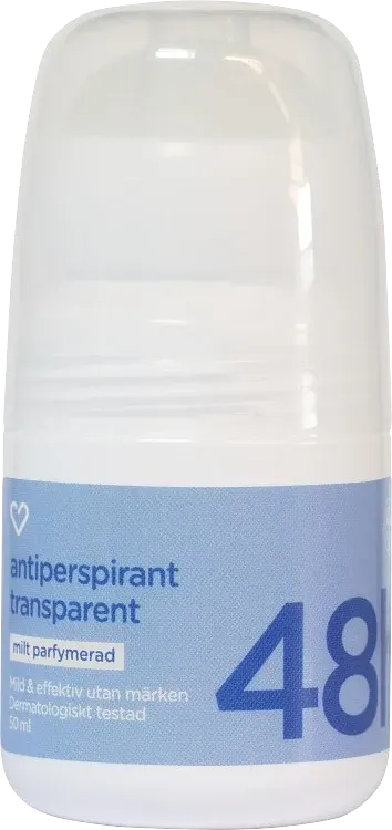Hjärtats Antiperspirant Transparent Parfymerad 50ml Hjärtats