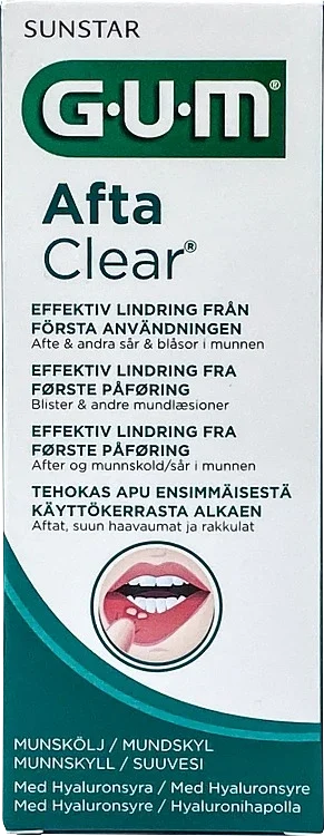 GUM AftaClear Munskölj 120 ml Gum