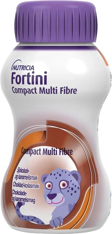 Fortini Compact Multi Fibre Choklad/Kola 4x125 ml Fortini