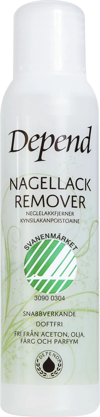 Depend Miljöanpassad Remover 100 ml Depend