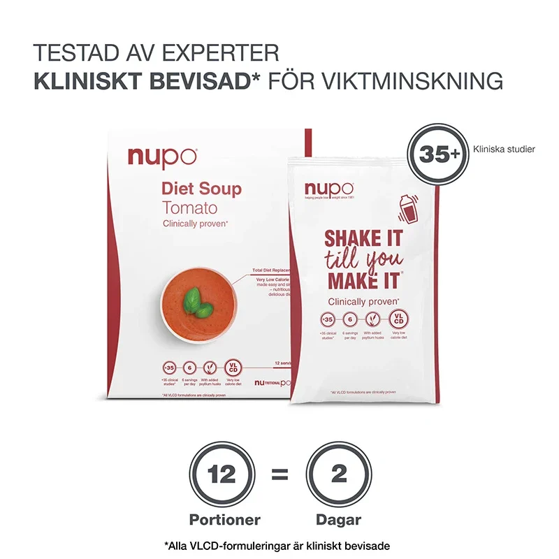 Nupo Diet Soup Tomato 12 portioner Nupo