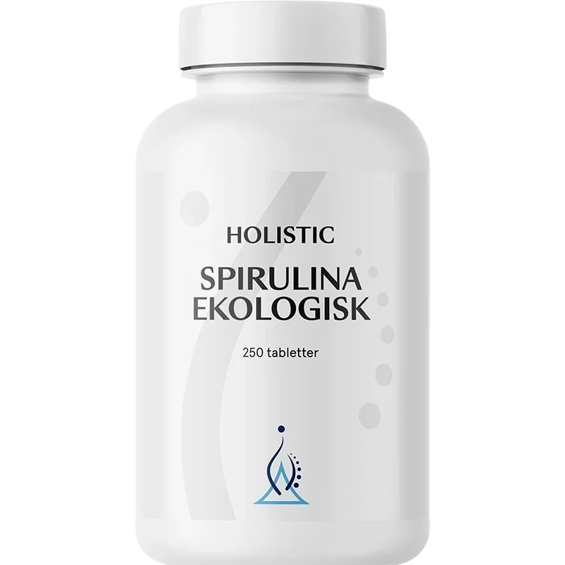 Holistic Sprirulina Ekologisk 250 st Holistic