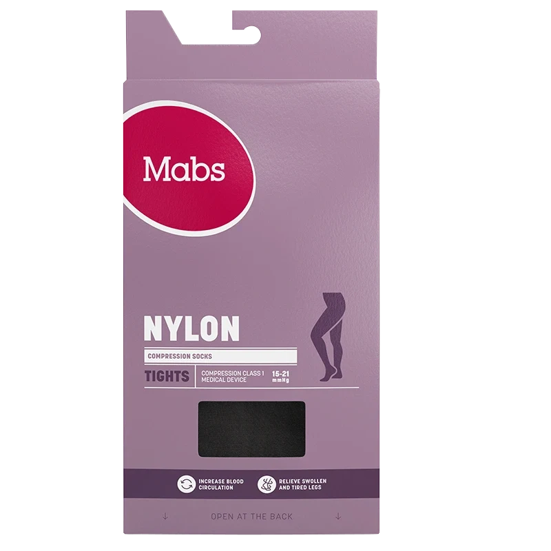 Mabs Nylon Tights Black 1 par M Mabs