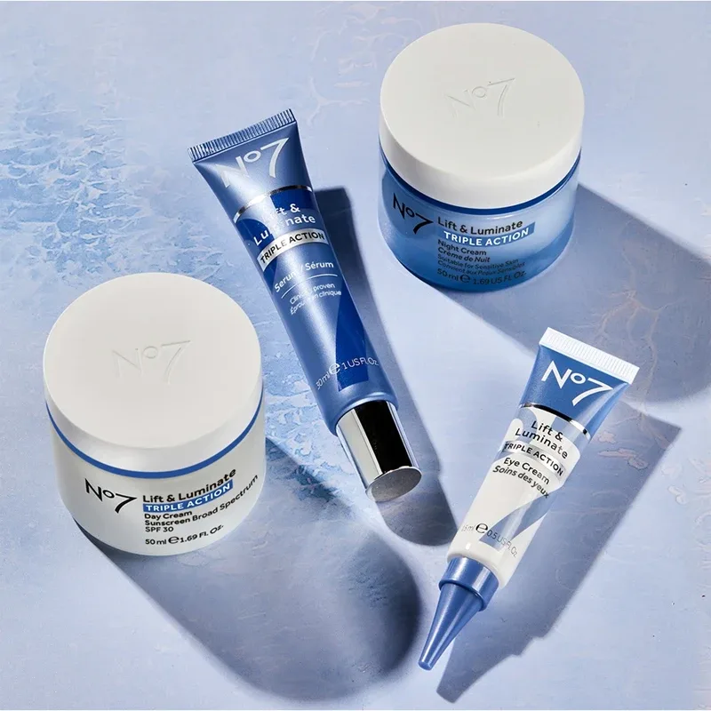 No7 Lift & Luminate Triple Action Day Cream SPF 15, 50 ml No7