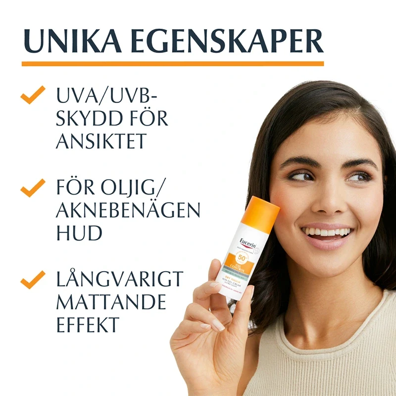 Eucerin Oil Control Sun Gel-Cream SPF 50+, 50 ml Eucerin