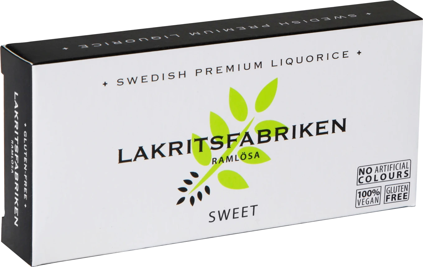 Lakritsfabriken Premium Sweet Liquorice 40 g Lakritsfabriken