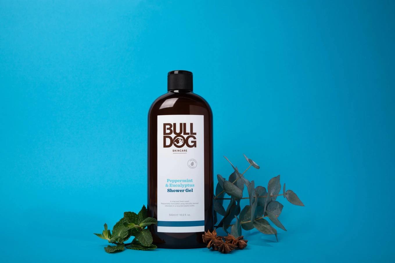 Bulldog Peppermint Shower Gel 500 ml Bulldog