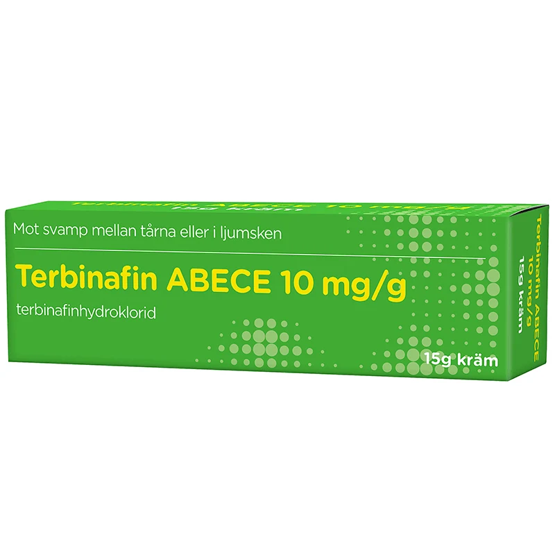 Terbinafin ABECE Kräm 10mg/g Tub 15g ABECE