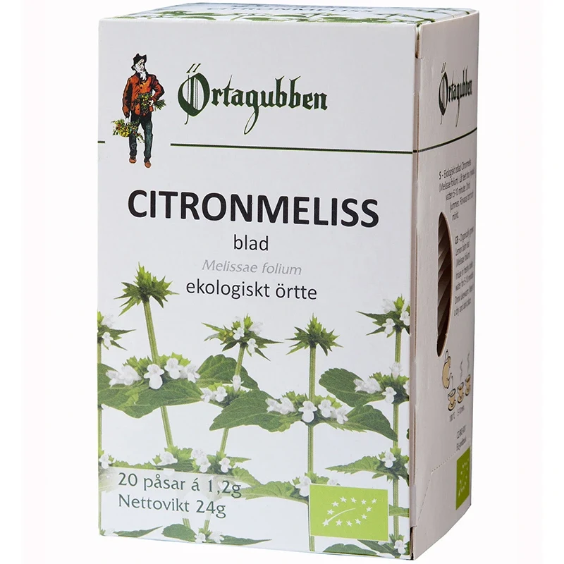 Örtagubben Citronmeliss Blad Te-påsar 20 st Örtagubben