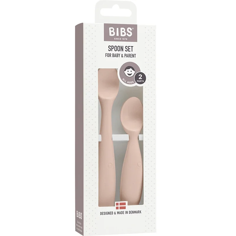 BIBS Spoon Set Blush Bibs
