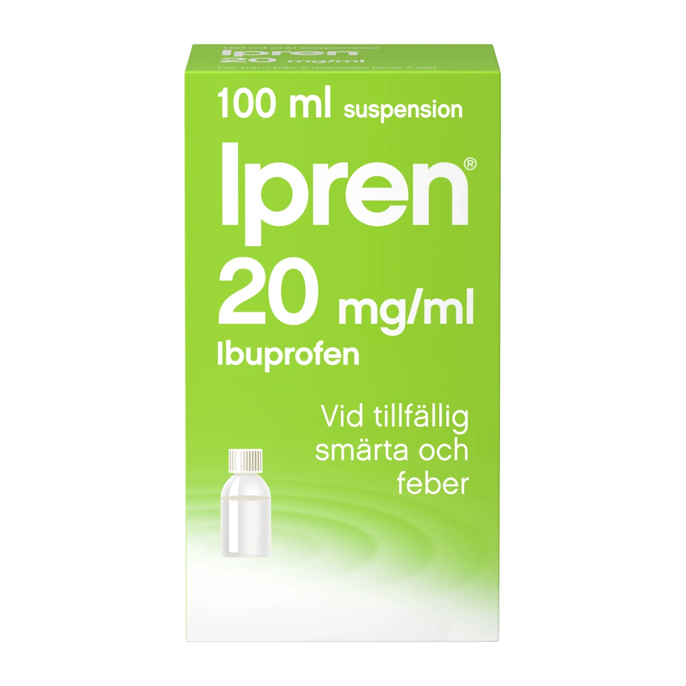Ipren oral suspension 20 mg/ml 100 ml Ipren