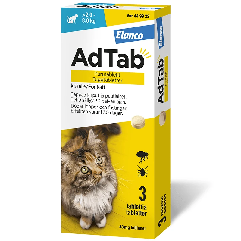 AdTab Tuggtablett 48mg Blister, 3tabletter AdTab