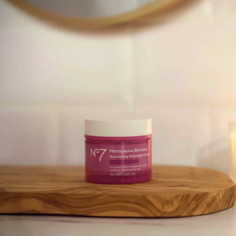 No7 Menopause Skincare Nourishing Overnight Cream 50 ml No7