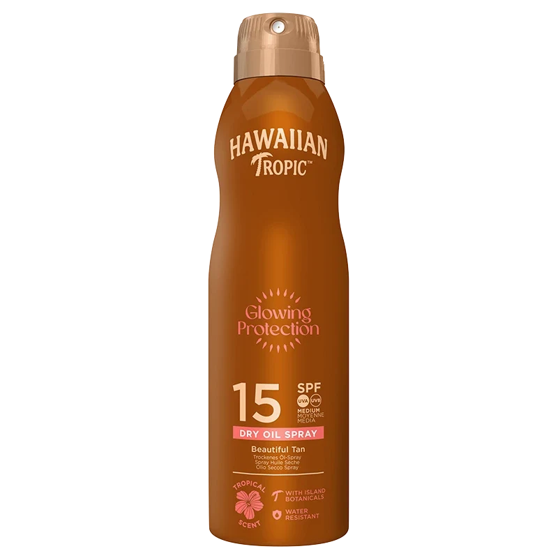 Hawaiian Tropic Glowing Protection Oil C-Spray SPF 15, 177 ml Hawaiian Tropic