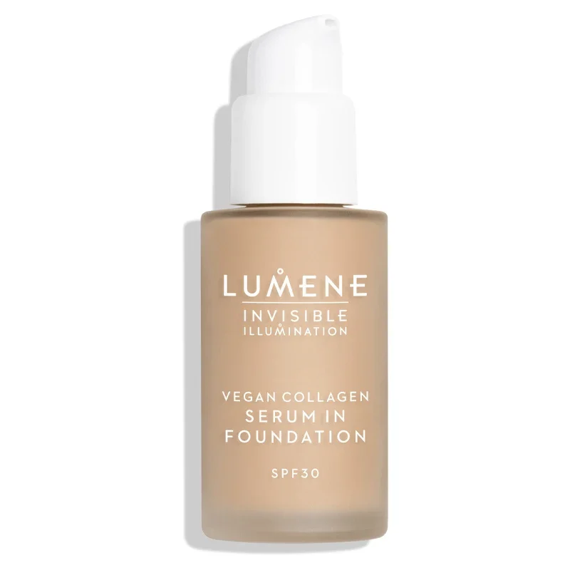 Lumene Invisible Illumination Vegan Collagen Serum in Foundation SPF 30, 30 ml 4 Lumene