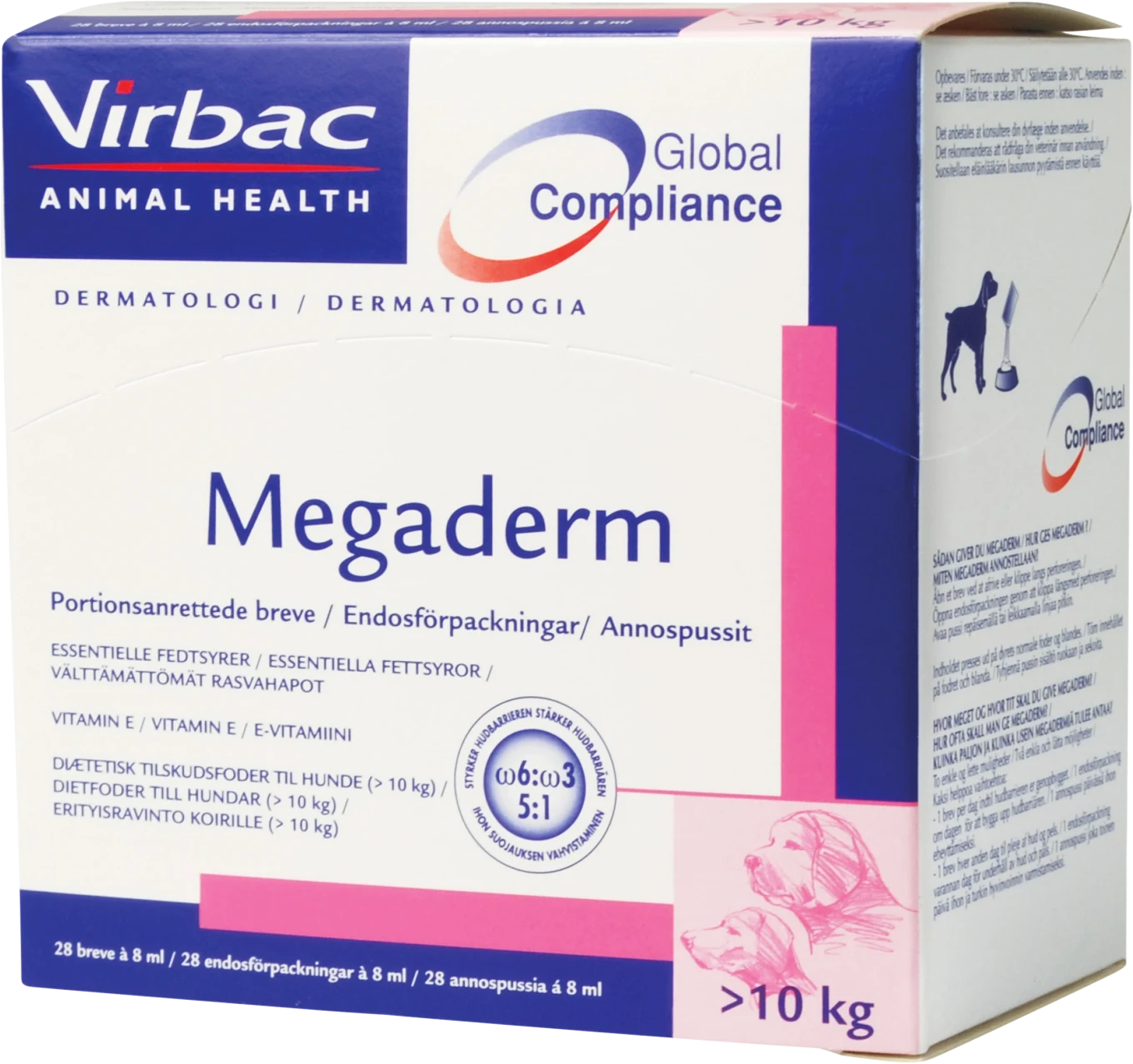 Virbac Megaderm 28x8 ml Virbac